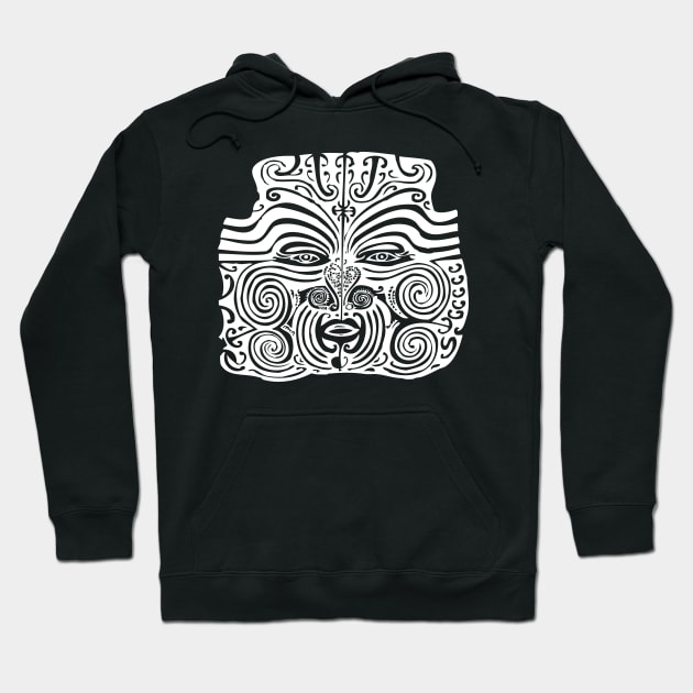 Maori Moko | Tribal Tattoo | New Zealand | Hoodie by Eclectic At Heart